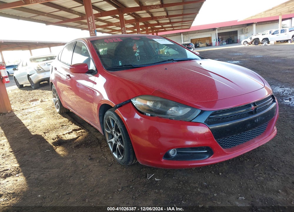 2014 DODGE DART SXT VIN: 1C3CDFBBXED862097
