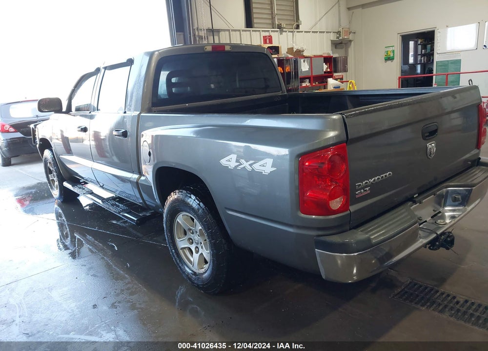 2006 DODGE DAKOTA SLT VIN: 1D7HW48K36S534255