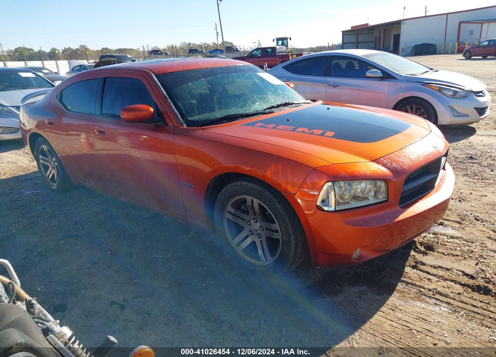 2006 DODGE CHARGER RT VIN: 2B3KA53H86H195629