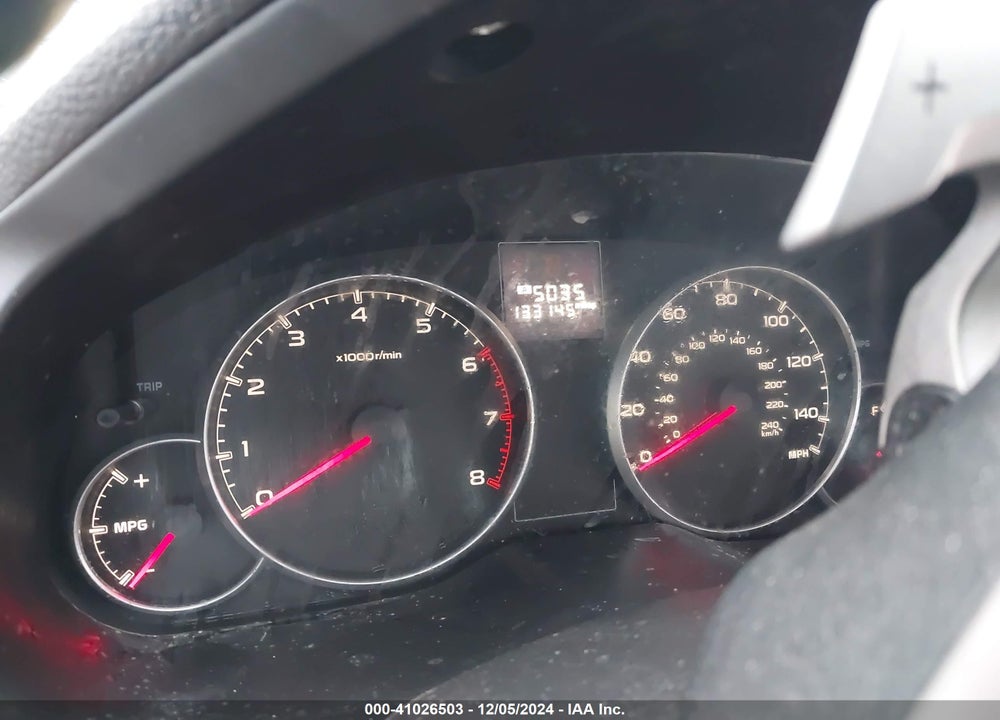 2013 SUBARU OUTBACK 2.5I VIN: 4S4BRBAC4D3263806