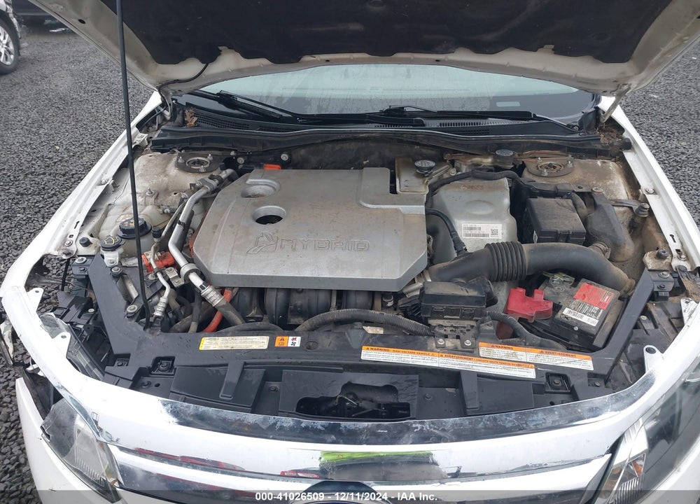 2010 FORD FUSION HYBRID VIN: 3FADP0L34AR277857