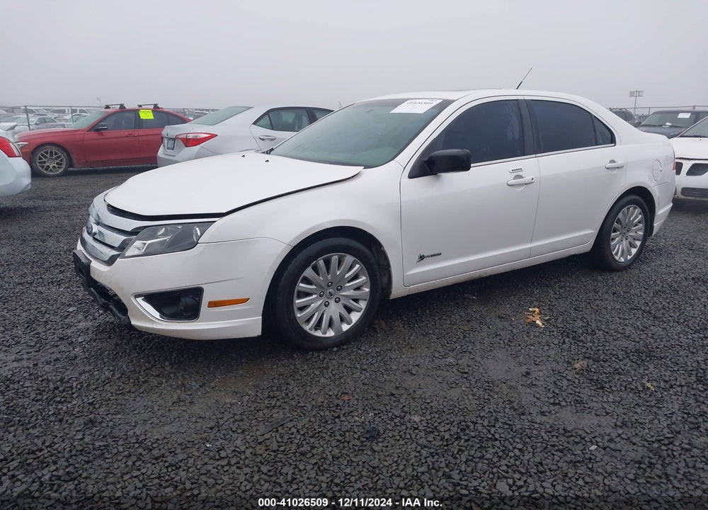 2010 FORD FUSION HYBRID VIN: 3FADP0L34AR277857