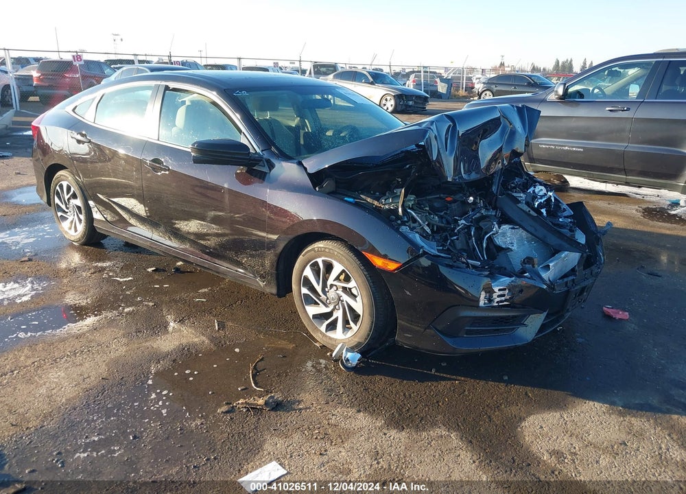 2018 HONDA CIVIC EX VIN: 19XFC2F74JE207968