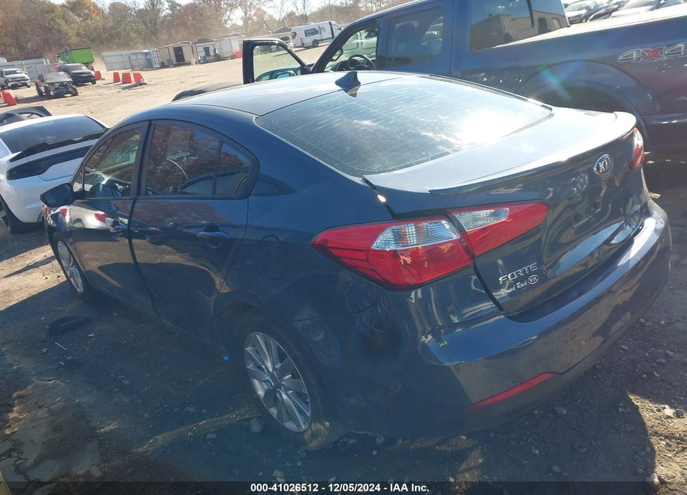 2015 KIA FORTE LX VIN: KNAFX4A69F5366788