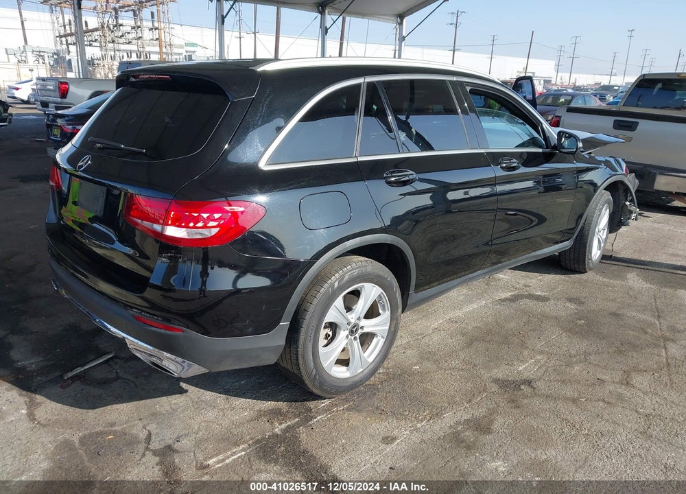 2018 MERCEDES-BENZ GLC CLASS VIN: WDC0G4JB5JV041533