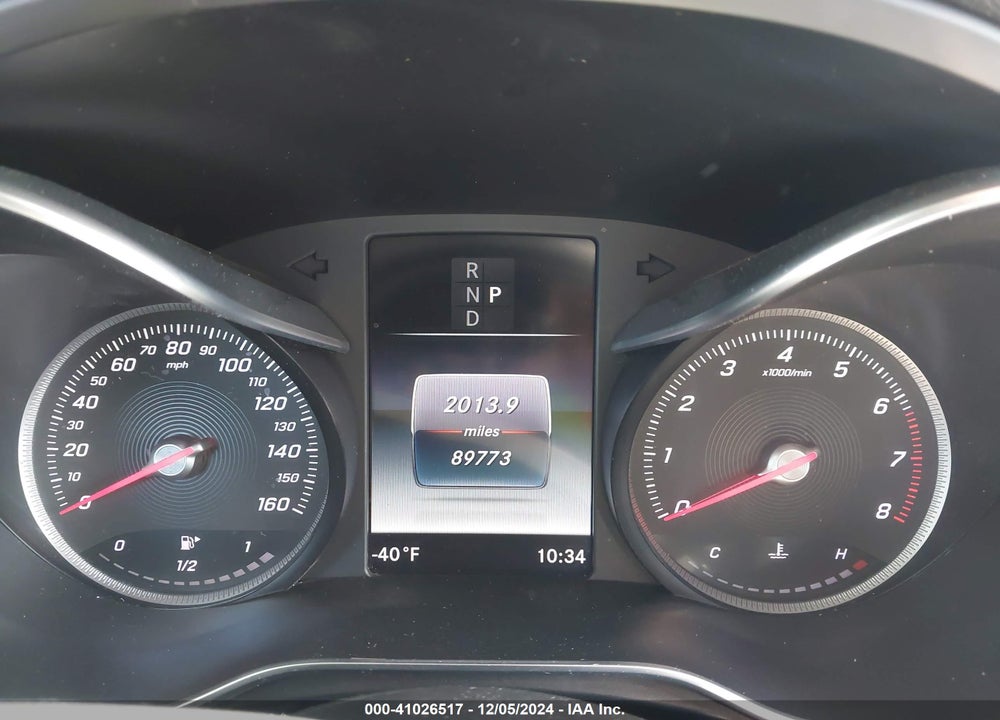 2018 MERCEDES-BENZ GLC CLASS VIN: WDC0G4JB5JV041533
