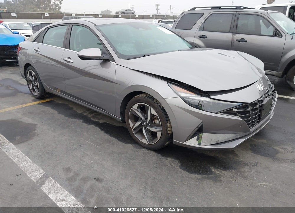 2021 HYUNDAI ELANTRA LIMITED VIN: KMHLP4AG2MU112286