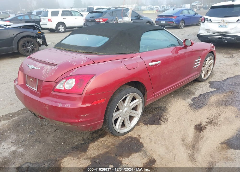 2005 CHRYSLER CROSSFIRE LIMITED VIN: 1C3AN65L55X057227