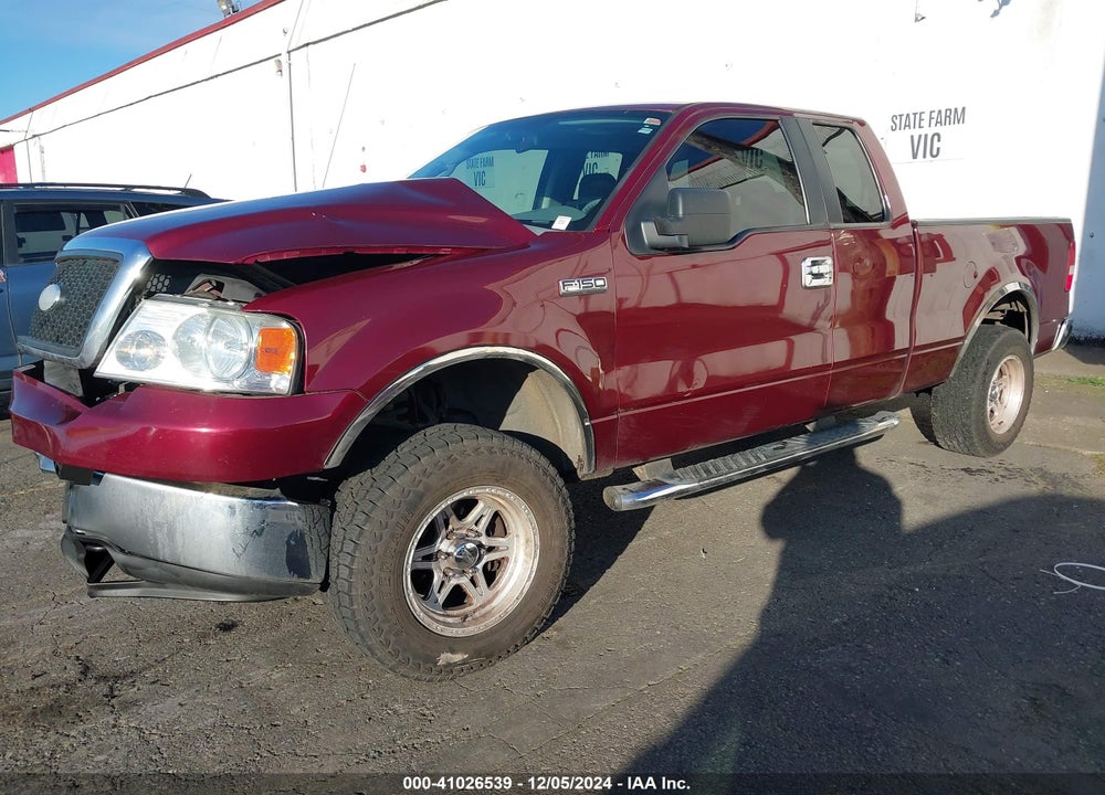 2006 FORD F150 VIN: 1FTPX14566FA15453