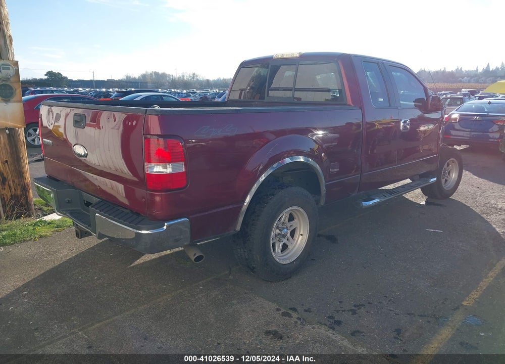 2006 FORD F150 VIN: 1FTPX14566FA15453