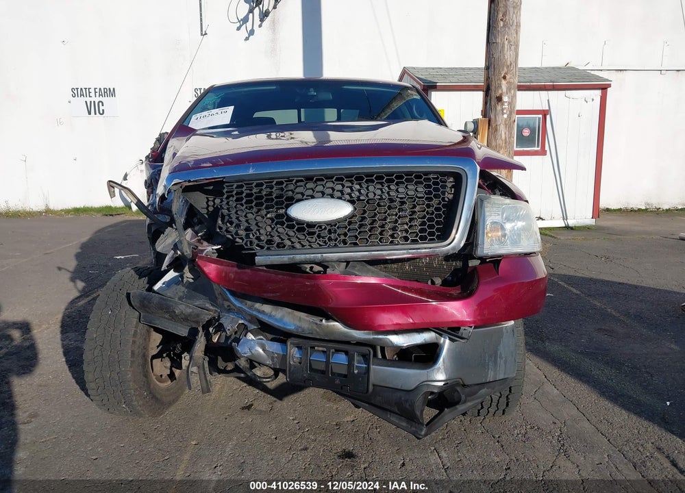 2006 FORD F150 VIN: 1FTPX14566FA15453