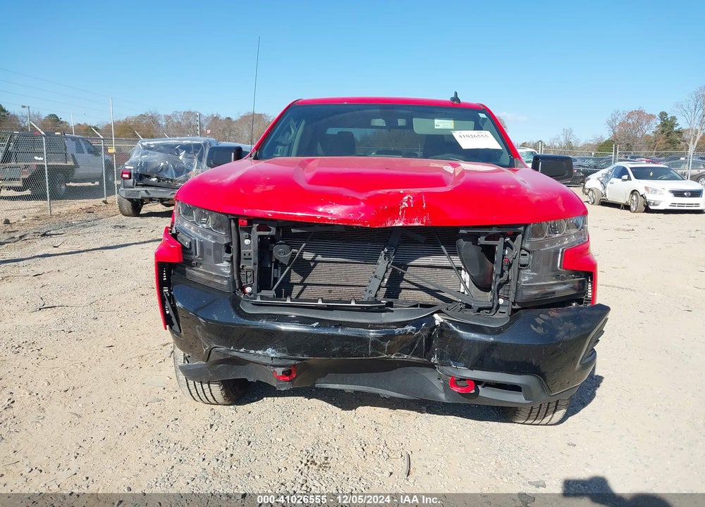 2020 CHEVROLET SILVERADO 1500 4WD SHORT BED LT TRAIL BOSS VIN: 3GCPYFED1LG304654