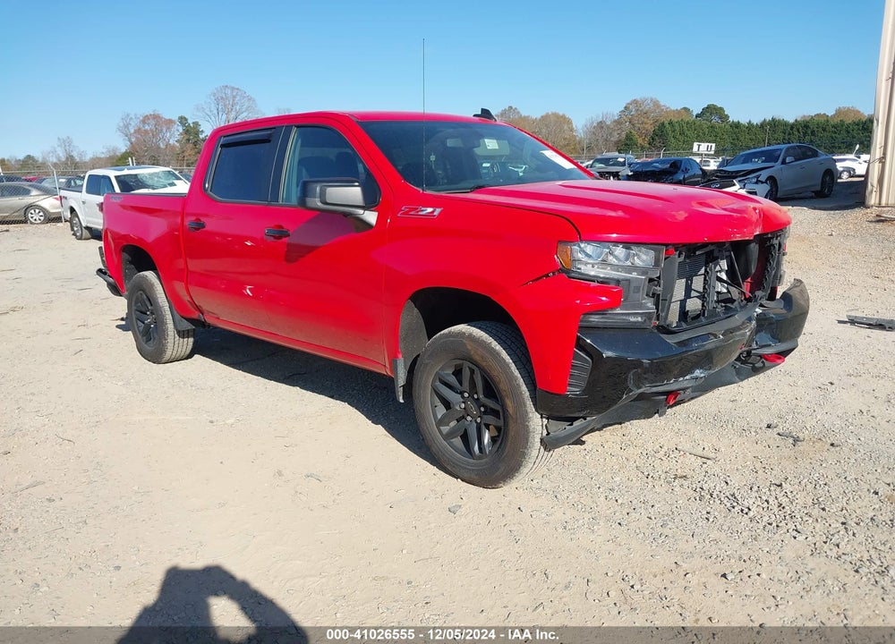 2020 CHEVROLET SILVERADO 1500 4WD SHORT BED LT TRAIL BOSS VIN: 3GCPYFED1LG304654
