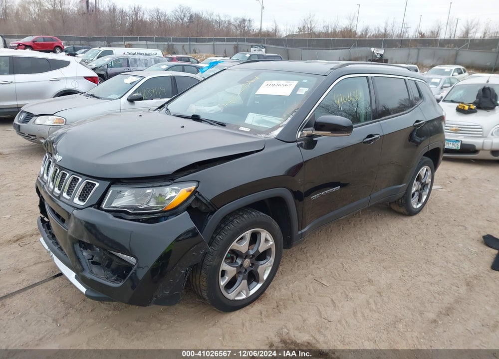 2018 JEEP COMPASS LIMITED 4X4 VIN: 3C4NJDCB1JT423424