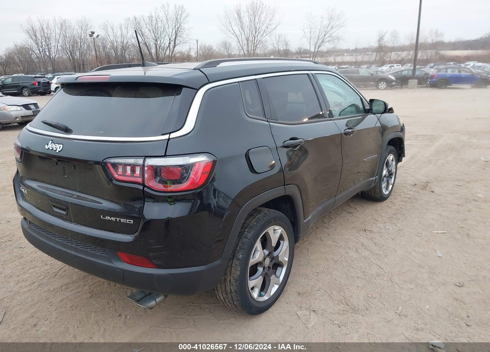 2018 JEEP COMPASS LIMITED 4X4 VIN: 3C4NJDCB1JT423424