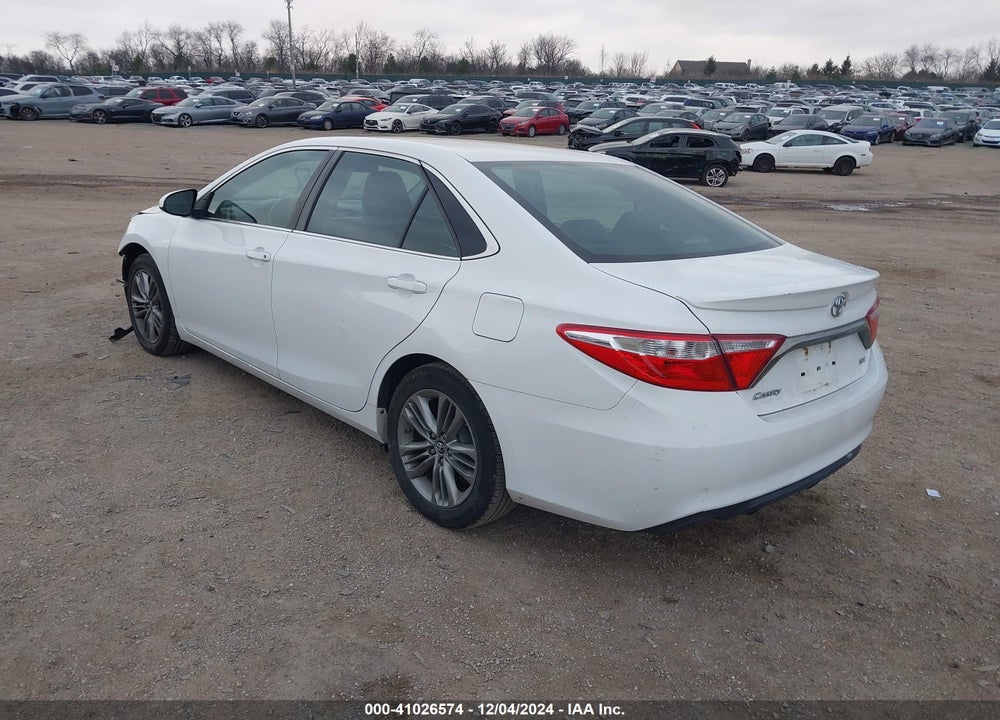 2016 TOYOTA CAMRY SE VIN: 4T1BF1FK6GU532017