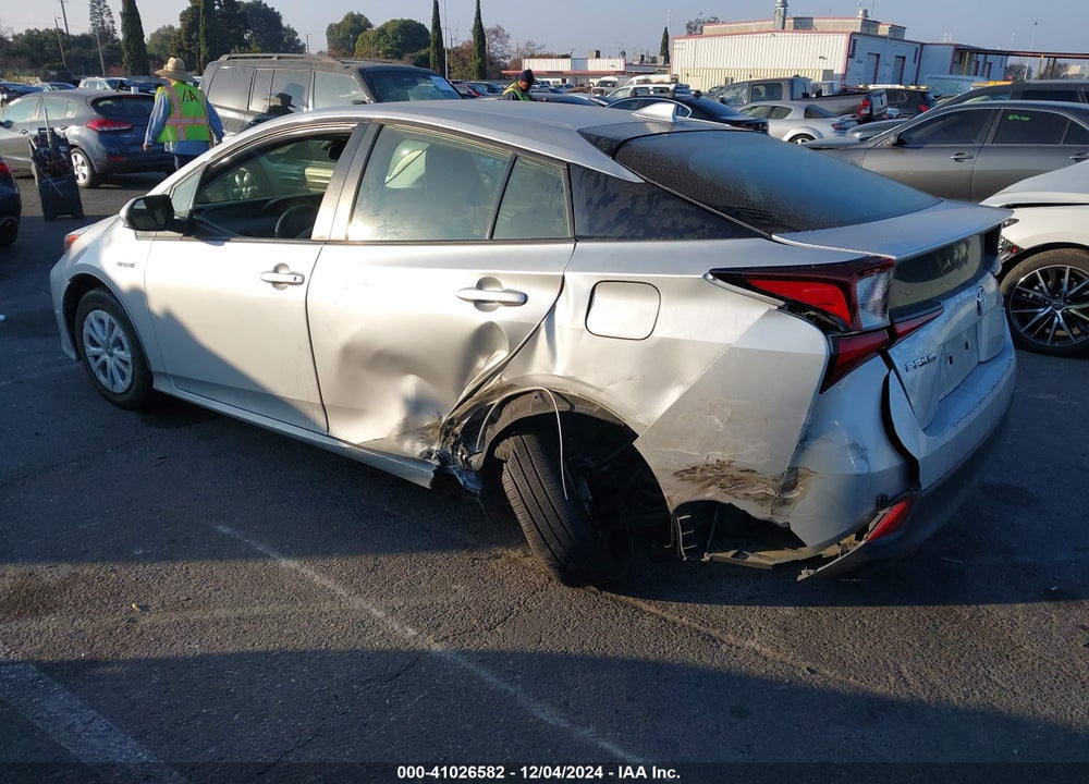 2019 TOYOTA PRIUS L ECO VIN: JTDKARFU7K3091001