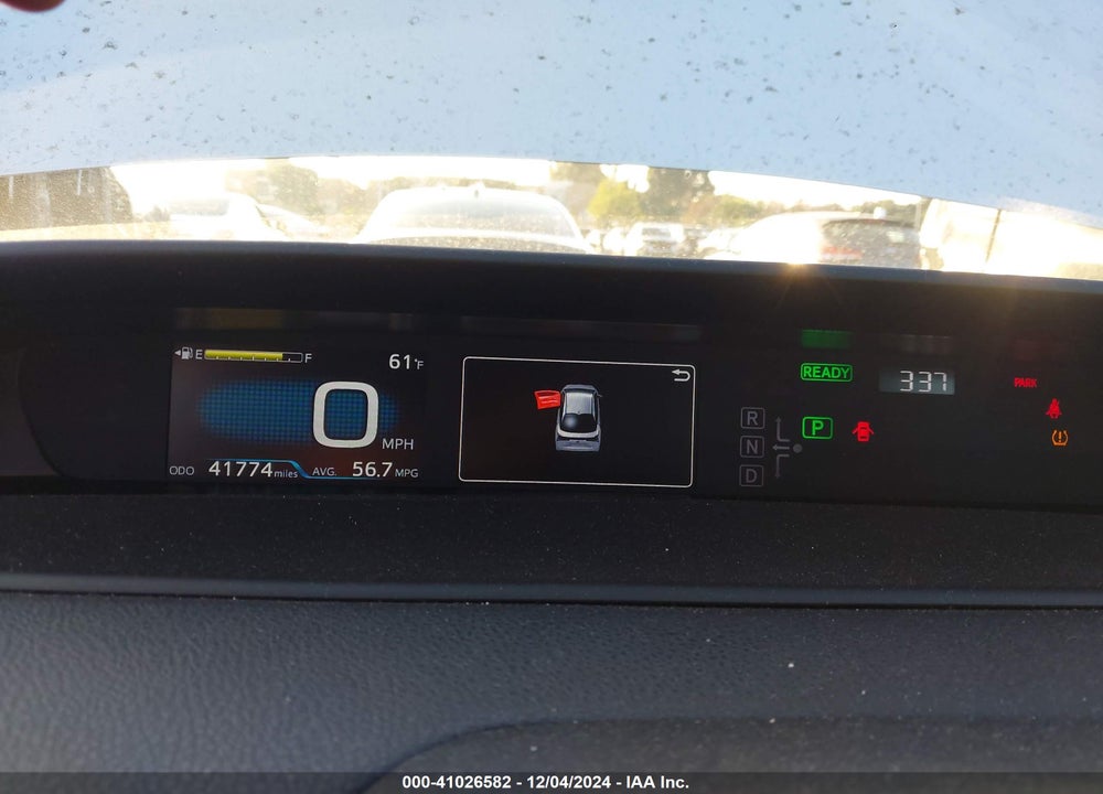 2019 TOYOTA PRIUS L ECO VIN: JTDKARFU7K3091001
