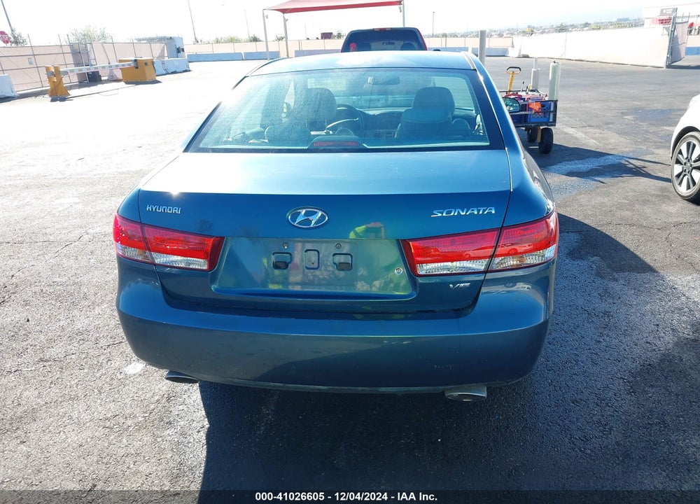 2006 HYUNDAI SONATA GLS V6/LX V6 VIN: 5NPEU46F46H021717