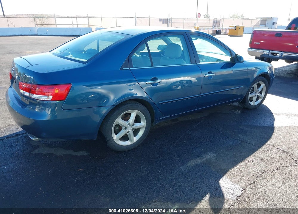 2006 HYUNDAI SONATA GLS V6/LX V6 VIN: 5NPEU46F46H021717