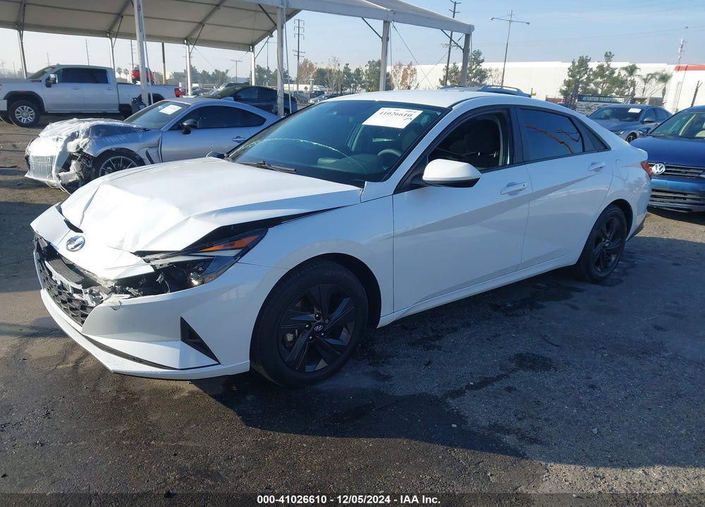 2022 HYUNDAI ELANTRA VIN: 5NPLM4AG0NH073223