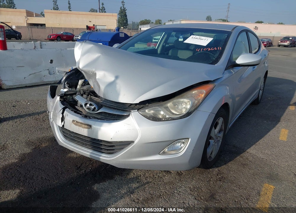 2012 HYUNDAI ELANTRA GLS (ULSAN PLANT) VIN: KMHDH4AE0CU345369