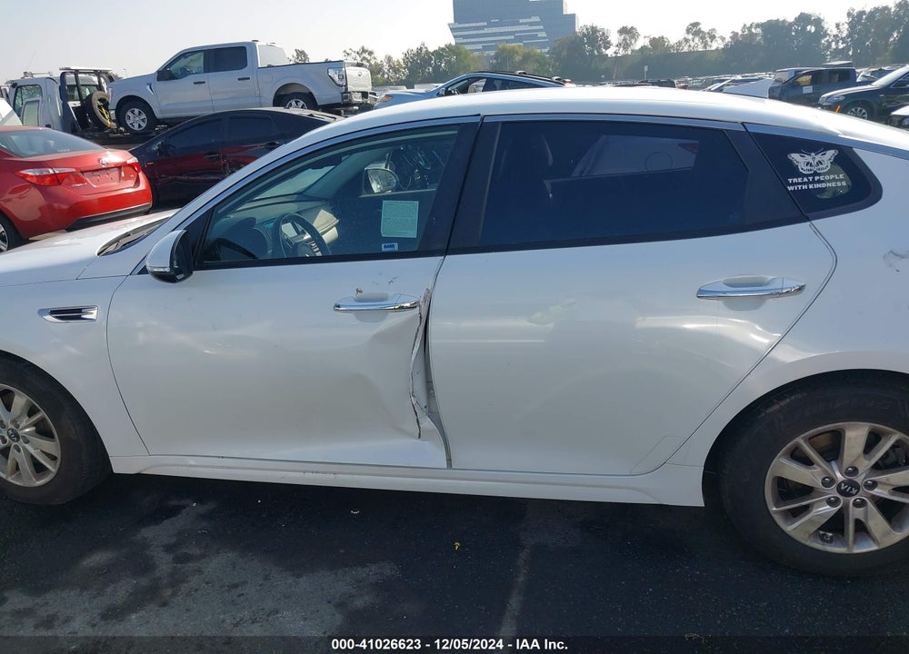 2016 KIA OPTIMA LX VIN: 5XXGT4L36GG006879