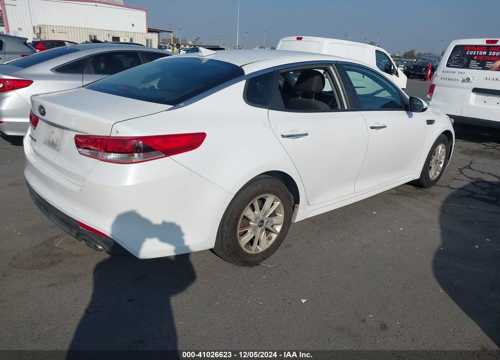 2016 KIA OPTIMA LX VIN: 5XXGT4L36GG006879