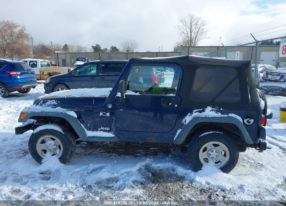 2006 JEEP WRANGLER X VIN: 1J4FA39S86P713445