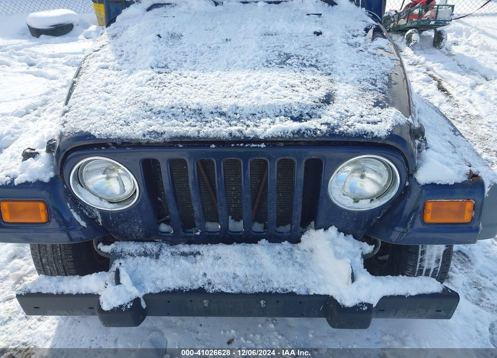 2006 JEEP WRANGLER X VIN: 1J4FA39S86P713445