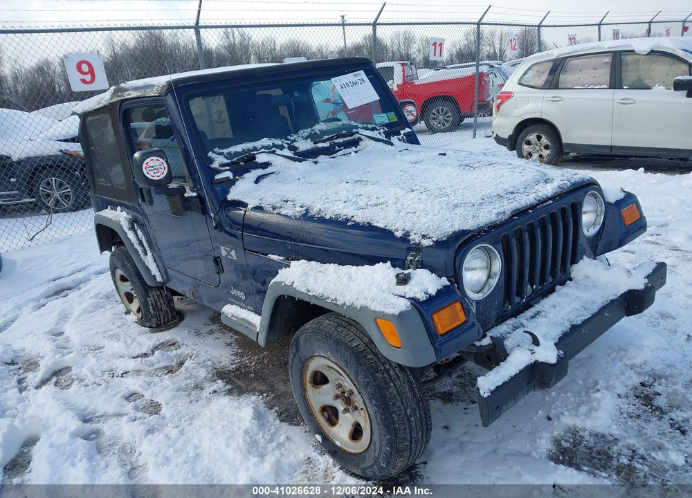 2006 JEEP WRANGLER X VIN: 1J4FA39S86P713445