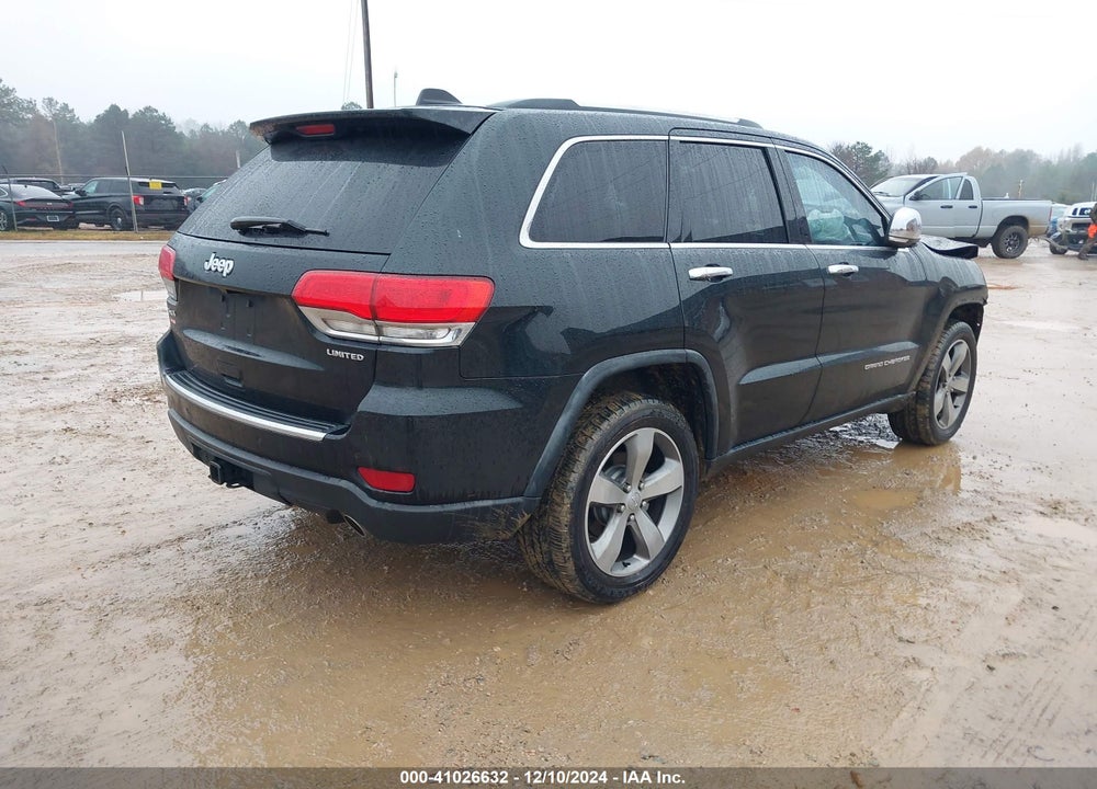 2014 JEEP GRAND CHEROKEE LIMITED VIN: 1C4RJFBG1EC350034