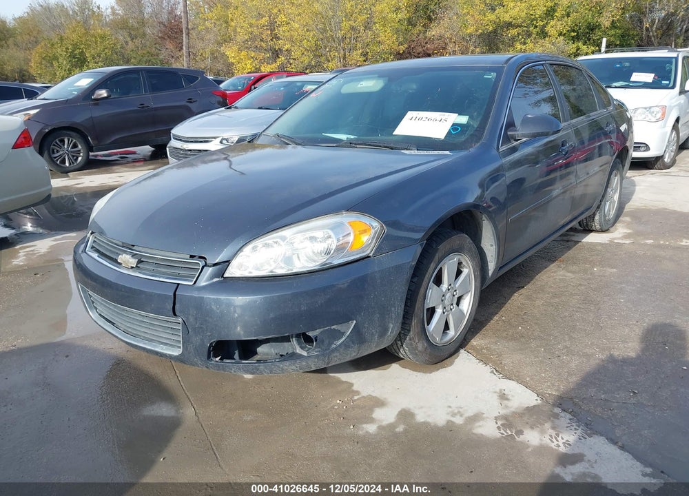 2008 CHEVROLET IMPALA LT VIN: 2G1WT55NX81317750