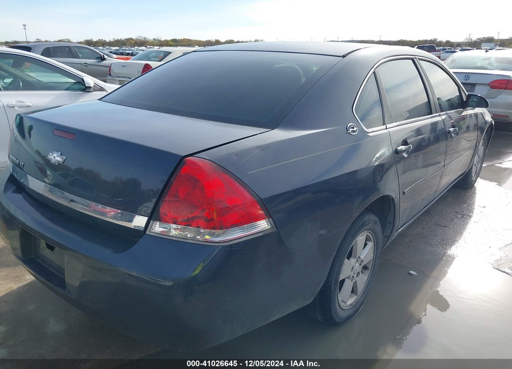 2008 CHEVROLET IMPALA LT VIN: 2G1WT55NX81317750