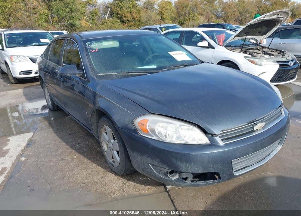 2008 CHEVROLET IMPALA LT VIN: 2G1WT55NX81317750