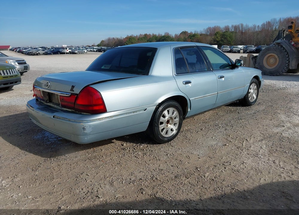 2003 MERCURY GRAND MARQUIS LS VIN: 2MEFM75W23X606683