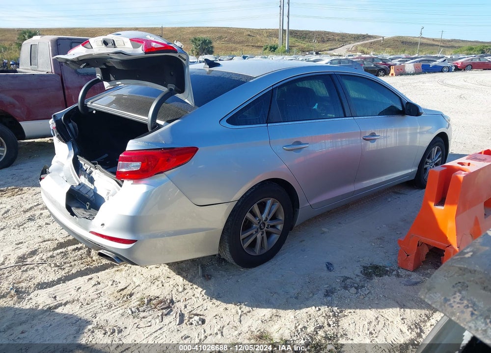 2016 HYUNDAI SONATA SE VIN: 5NPE24AF5GH264855