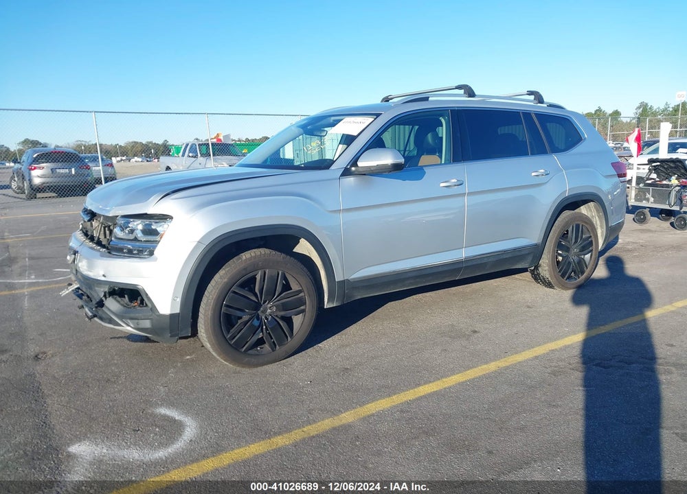 2018 VOLKSWAGEN ATLAS 3.6L V6 SEL PREMIUM VIN: 1V2NR2CA9JC564465