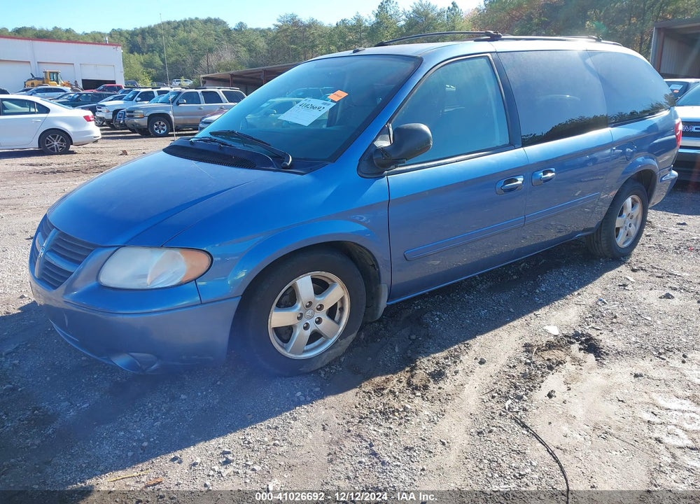 2007 DODGE GRAND CARAVAN SXT VIN: 2D4GP44L97R277836