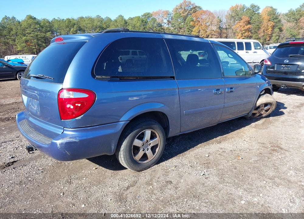 2007 DODGE GRAND CARAVAN SXT VIN: 2D4GP44L97R277836