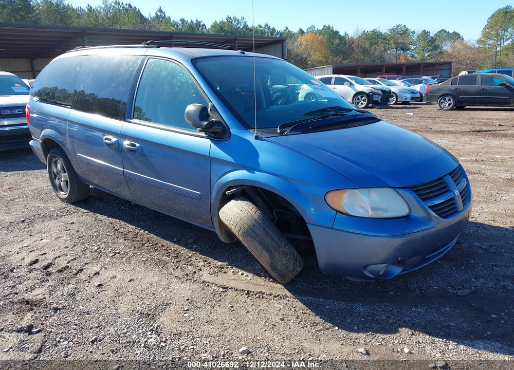 2007 DODGE GRAND CARAVAN SXT VIN: 2D4GP44L97R277836