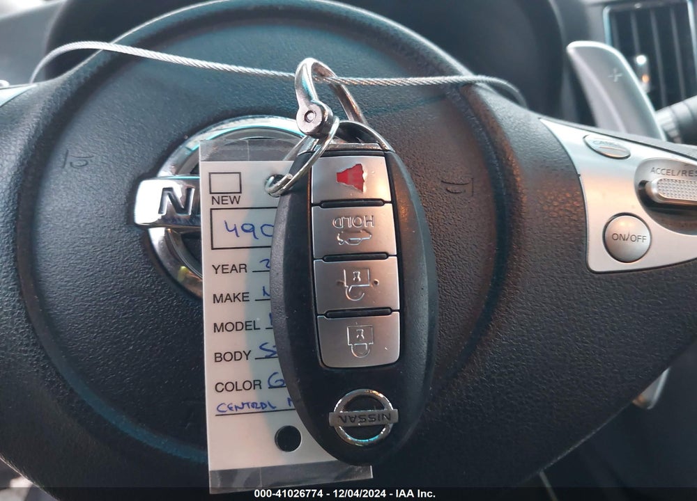 2009 NISSAN MAXIMA 3.5 SV VIN: 1N4AA51E59C856923