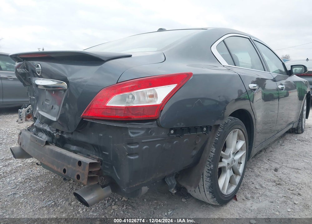 2009 NISSAN MAXIMA 3.5 SV VIN: 1N4AA51E59C856923