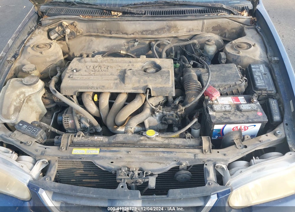 2001 TOYOTA COROLLA S VIN: 1NXBR12EX1Z480888
