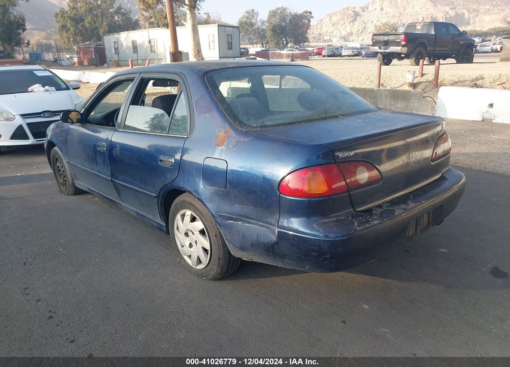 2001 TOYOTA COROLLA S VIN: 1NXBR12EX1Z480888