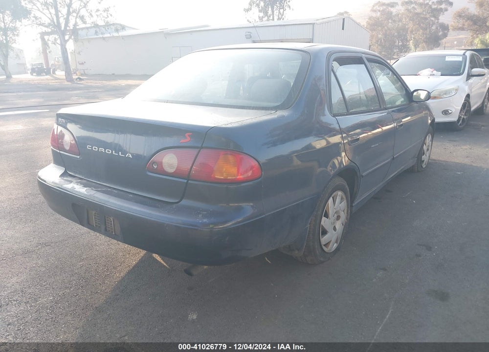 2001 TOYOTA COROLLA S VIN: 1NXBR12EX1Z480888