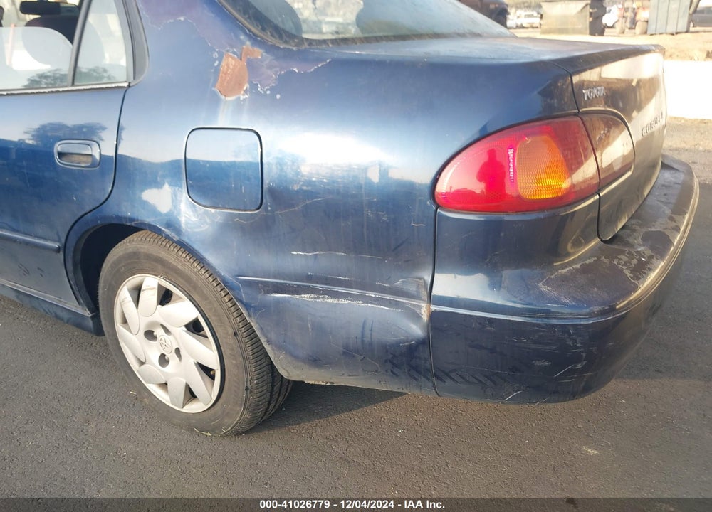 2001 TOYOTA COROLLA S VIN: 1NXBR12EX1Z480888