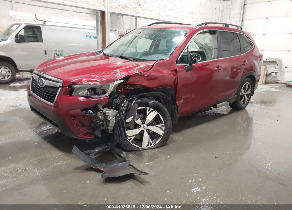 2021 SUBARU FORESTER TOURING VIN: JF2SKAXC9MH401984