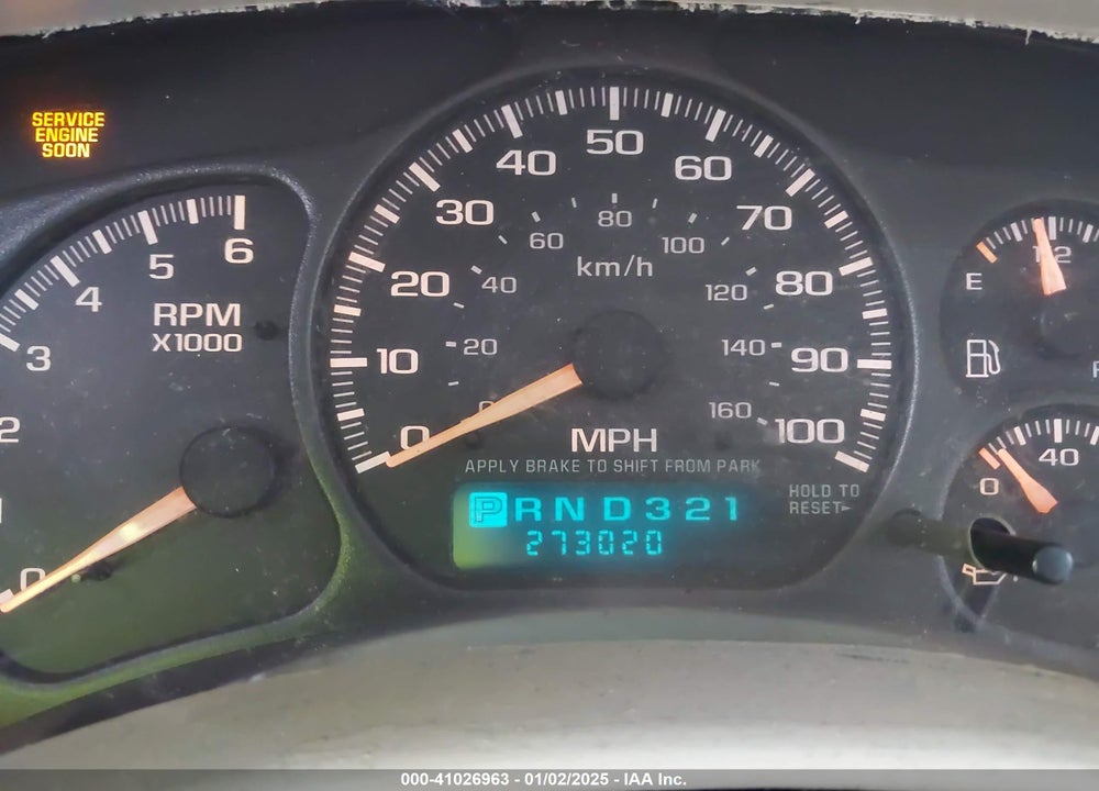 2002 CHEVROLET TAHOE LT VIN: 1GNEC13Z12R138777