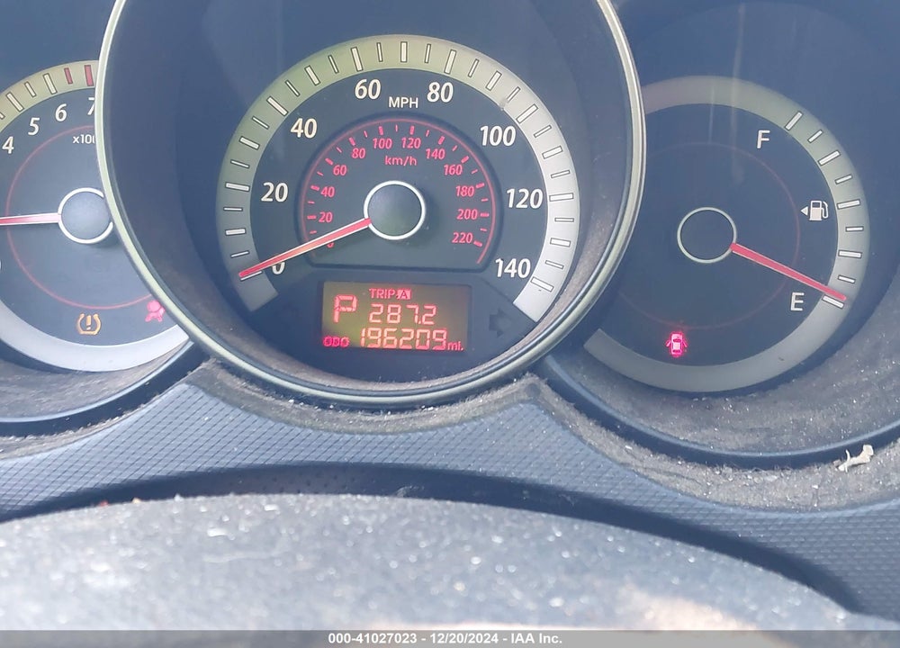 2010 KIA FORTE EX VIN: KNAFU4A2XA5085212